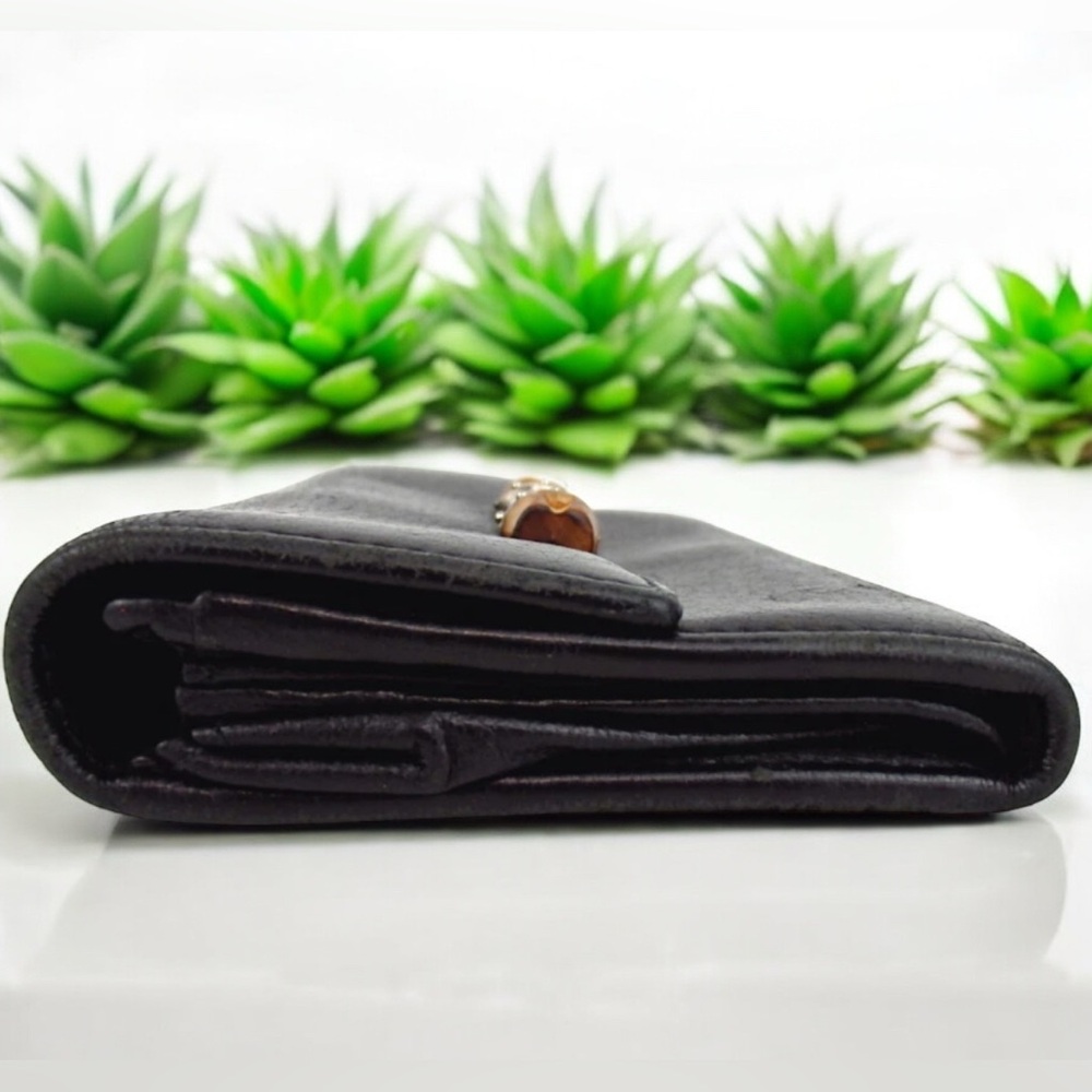 GUCCI Bamboo Leather Continental Wallet ๐โค๏ธ - Picture 9 of 15